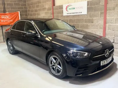 Used Mercedes E300 AMG line 2020 Black Sedan