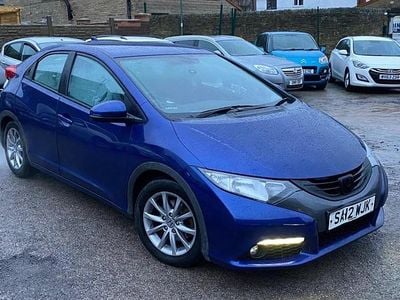 Used Honda Civic ES 142 HP (104 kW) 2012 Blue Hatchback