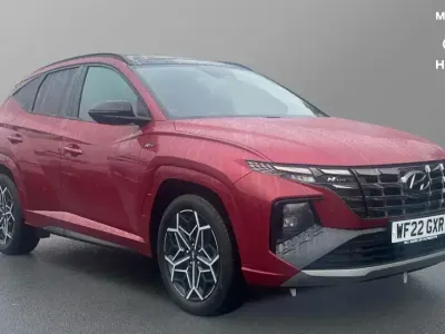 Used Hyundai Tucson N Line 230 HP (169 kW) 2022 Red SUV