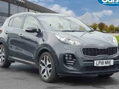 Used Kia Sportage GT-Line S 177 HP (130 kW) 2018 Silver SUV