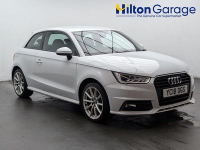 White Used 2018 Audi A1 S-Line Hatchback | £12,650 (Fair price)