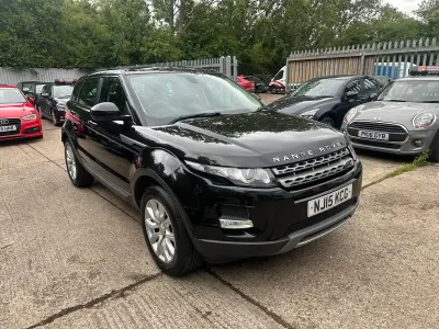 Used Land Rover Range Rover evoque Pure 2015 Black Estate