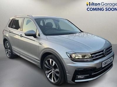 Used VW Tiguan R-line 150 HP (110 kW) 2019 Silver SUV