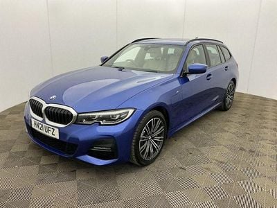 Used BMW 330e M Sport 2021 Blue Estate