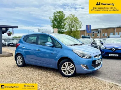 Used Hyundai ix20 Style 90 HP (66 kW) 2012 Blue Hatchback