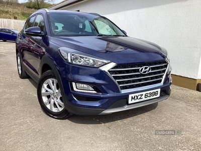Używany Hyundai Tucson SE 115 KM (84 kW) 2018 Niebieski SUV