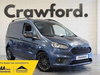 Used Ford Transit Sport 100 HP (73 kW) 2021 Blue Van