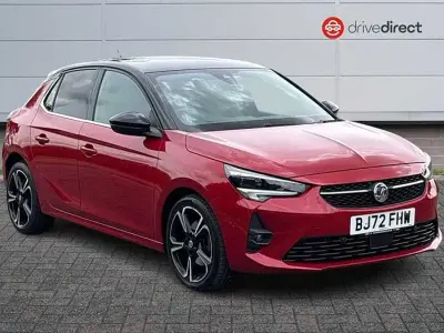 Used Vauxhall Corsa Ultimate 100 HP (73 kW) 2023 Red Hatchback