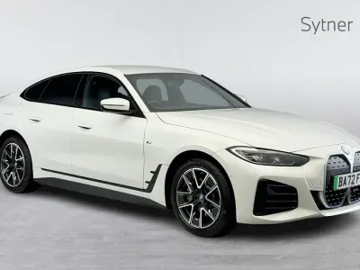 Used BMW i4 M Sport 246 kW (335 HP) 2022 White Sedan