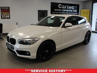 White Used 2017 BMW 120 Sport Line Hatchback | £6,489 (Fair price)