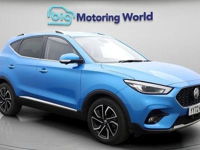 Used MG ZS Exclusive 106 HP (77 kW) 2023 Blue SUV