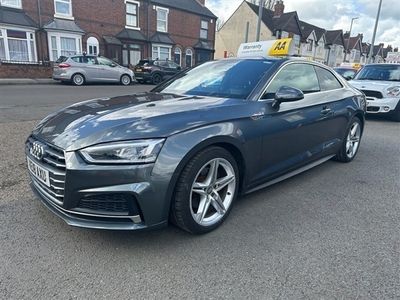 used Audi A5 Coupe (2018/18)S Line 1.4 TFSI 150PS S Tronic auto 2d