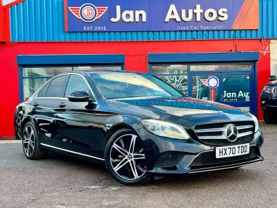 Used Mercedes C200 Sport Edition 2020 Black Sedan