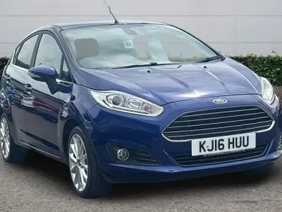 Used Ford Fiesta Titanium X 125 HP (91 kW) 2016 Blue Hatchback
