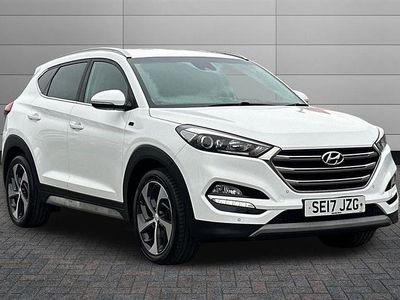 Polar white Used 2017 Hyundai Tucson Edition SUV | £11,490 (Fair price)