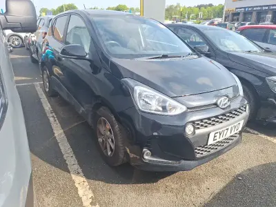 Używany Hyundai i10 Premium 66 KM (48 kW) 2017 Czarny Hatchback