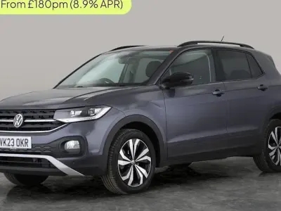Used VW T-Cross Black Edition 110 HP (80 kW) 2023 Grey SUV