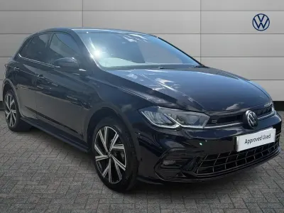 Used VW Polo R-line 95 HP (69 kW) 2023 Black Hatchback