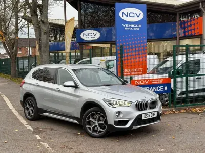 Begagnad BMW X1 xLine 192 HK (141 kW) 2018 Silver SUV