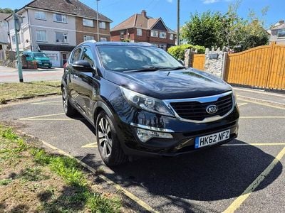 Used Kia Sportage 115 HP (84 kW) 2013 Black SUV