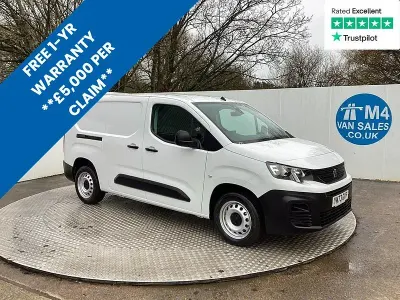 Used Peugeot Partner Premium 131 HP (96 kW) 2024 White MPV