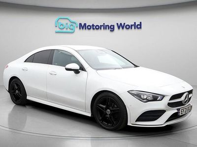 Used Mercedes CLA180 AMG line 136 HP (100 kW) 2021 White Sedan