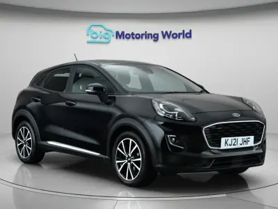Used Ford Puma Titanium 125 HP (91 kW) 2021 Black SUV