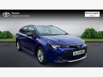 Used Toyota Corolla 140 HP (102 kW) 2024 Blue Estate