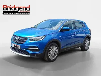 Used Vauxhall Grandland X Business Edition 130 HP (95 kW) 2020 Blue SUV