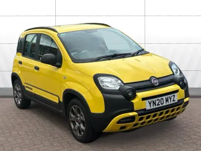 Used Fiat Panda Cross 69 HP (50 kW) 2020 Yellow Hatchback