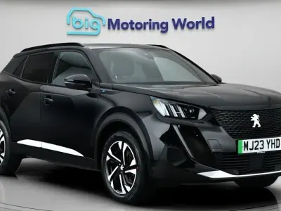 Used Peugeot e-2008 GT 100 kW (136 HP) 2023 Black SUV