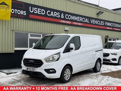 Used Ford Transit Custom Limited 130 HP (95 kW) 2022 White Van