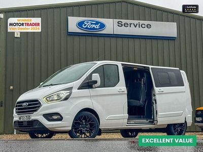 Used Ford Transit Custom Limited 185 HP (136 kW) 2022 White Van