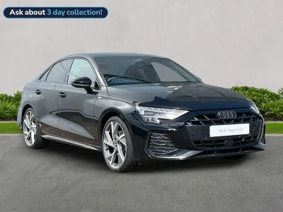 Usado Audi A3 Black Edition 150 CV (110 kW) 2025 Negro Berlina