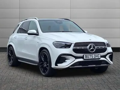 Used Mercedes GLE400 AMG Line Premium Plus 381 HP (280 kW) 2025 White SUV
