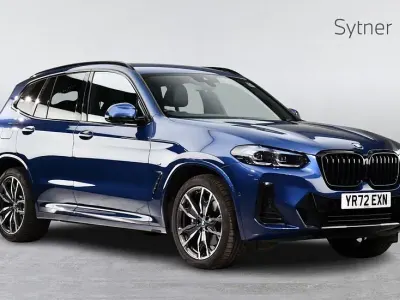 Used BMW X3 M Sport 187 HP (137 kW) 2022 Blue SUV