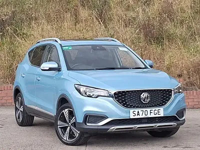 Used MG ZS Exclusive 105 kW (143 HP) 2020 Blue SUV