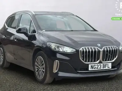 Used BMW 225 Active Tourer Luxury Line 245 HP (180 kW) 2023 Black MPV