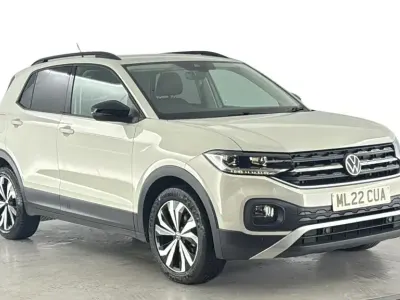 Used VW T-Cross Black Edition 110 HP (80 kW) 2022 Grey SUV