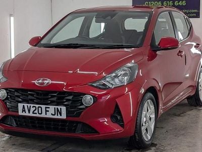 Begagnad Hyundai i10 SE 84 HK (61 kW) 2020 Röd Halvkombi