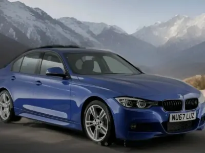 Used BMW 318 Sport Line 2016 Blue Sedan