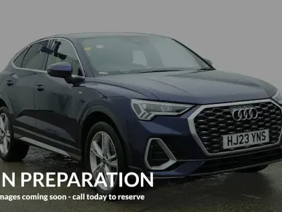 Used Audi Q3 Sportback S-Line 245 HP (180 kW) 2023 Blue SUV