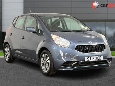 used Kia Venga 1.6 2 5d 123 BHP Bluetooth, Rear Parking Sensors, USB, AUX Connection, 16-Inch Alloy Wheels Planet Blue, 16in Alloys