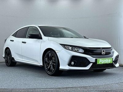 Used Honda Civic Sport 126 HP (92 kW) 2019 White Hatchback