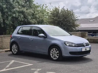 Used VW Golf VII Match 105 HP (77 kW) 2012 Blue Hatchback