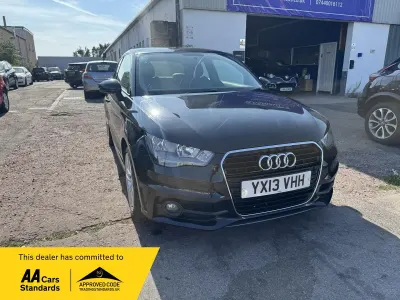 Used Audi A1 S-Line 122 HP (89 kW) 2013 Black Hatchback