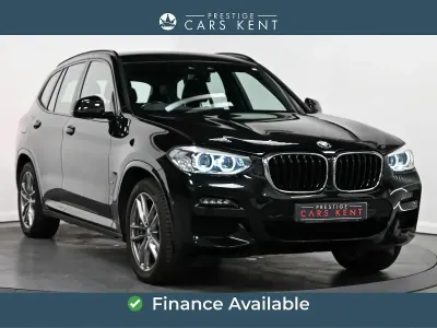 Used BMW X3 M Sport 292 HP (214 kW) 2021 Black SUV