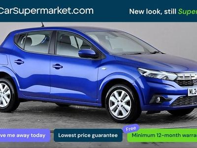 Used Dacia Sandero Expression 91 HP (66 kW) 2024 Blue Hatchback