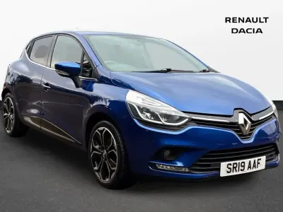 Used Renault Clio Iconic 76 HP (55 kW) 2019 Iron blue  Hatchback