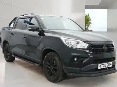 Used SsangYong Musso 181 HP (133 kW) 2020 Black Pickup